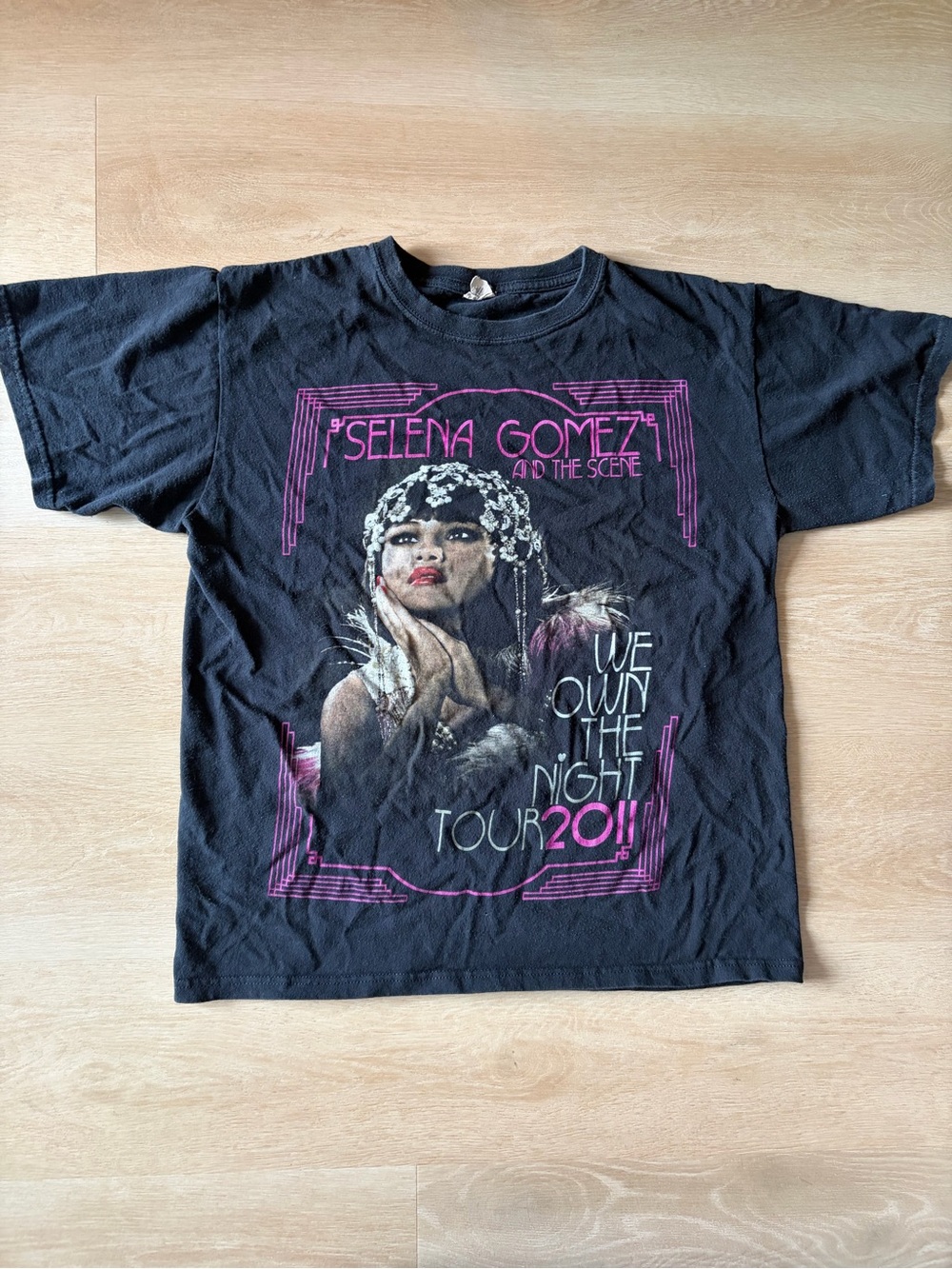 Selena Gomez & The Scene 2011 We Own The Night Tour Concert Tee